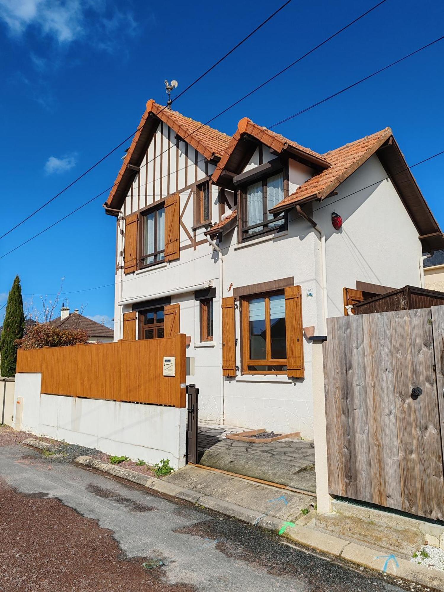 Villa Francette A 500M De La Plage Ouistreham Exterior foto
